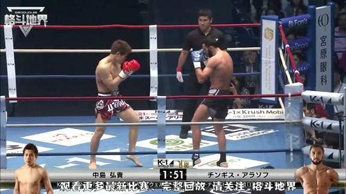 日本拳手被ko视频,震撼瞬间引网友热议