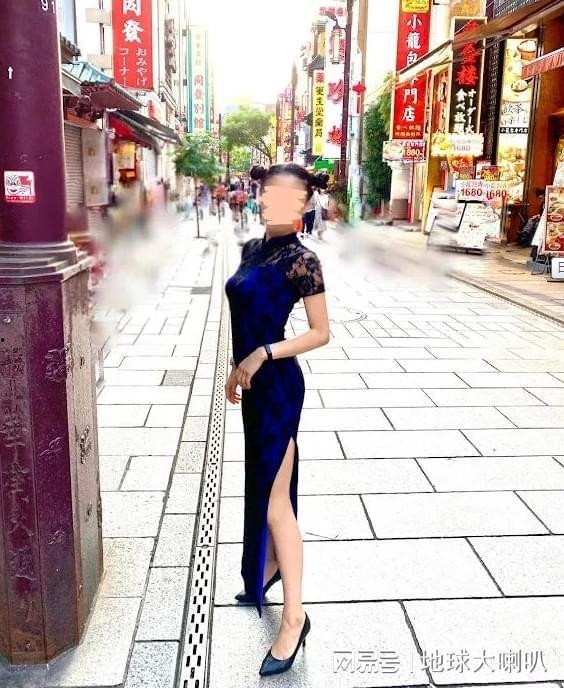 穿旗袍的日本人,穿旗袍的日本人展现东西方交融之美